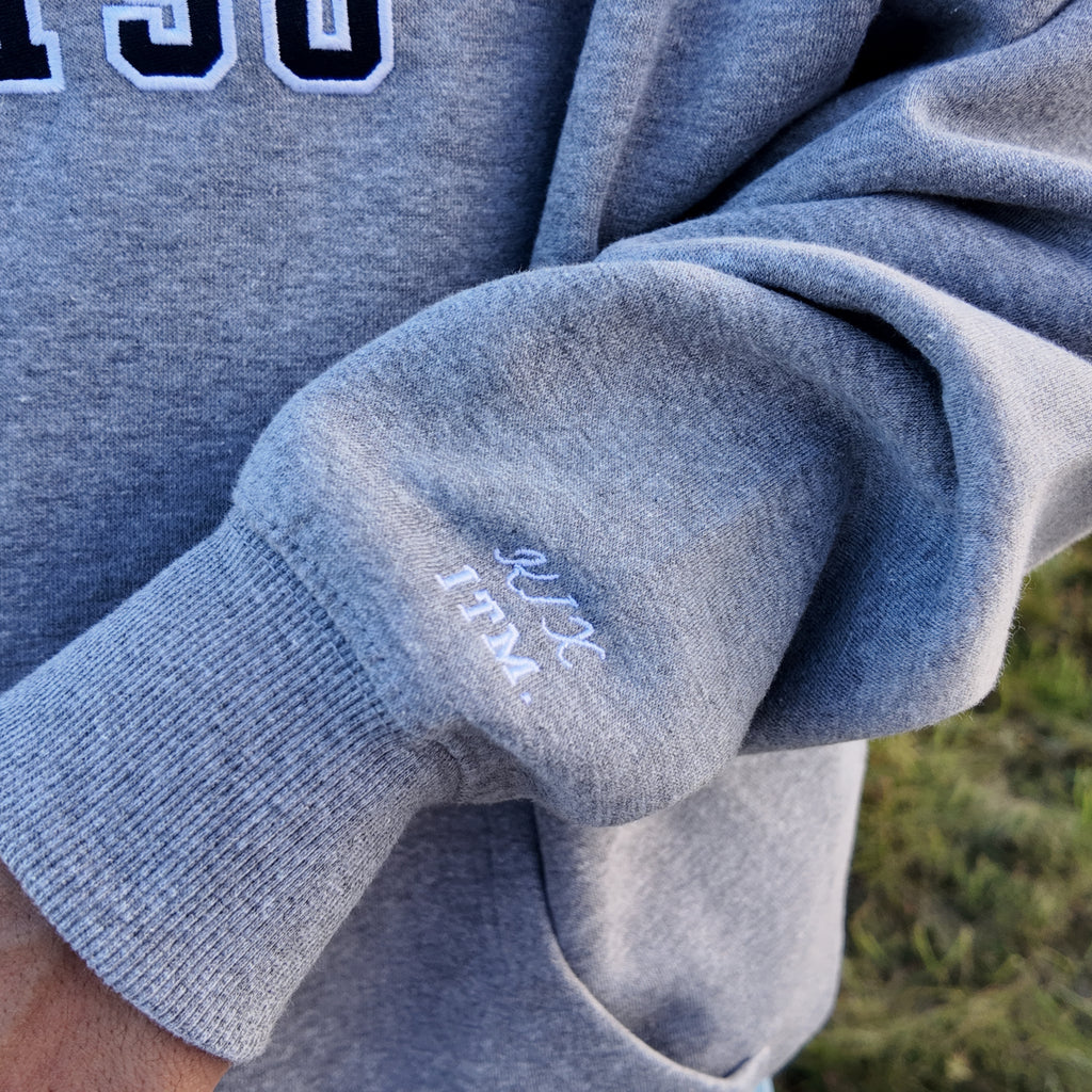 STUDIO MATSU VARSITY HOODIE (GREY)
