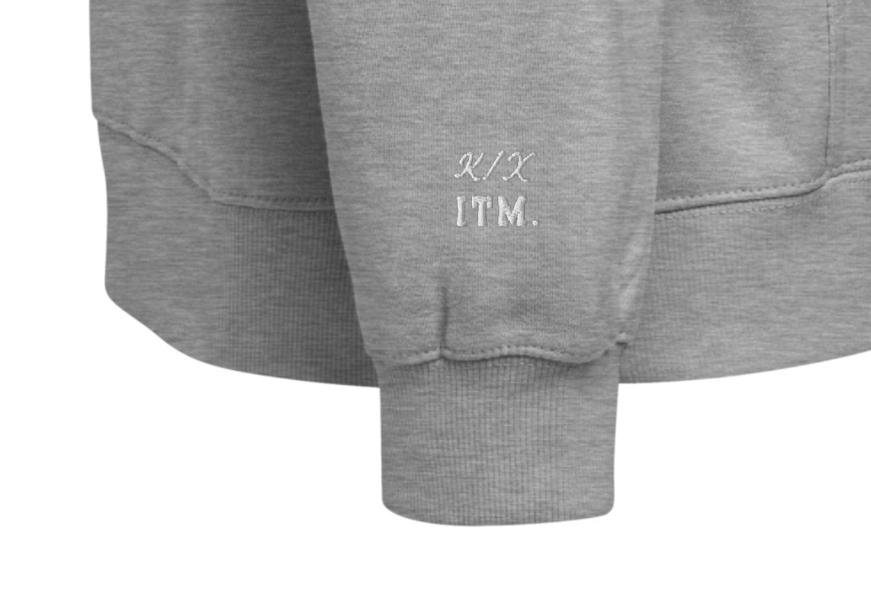 STUDIO MATSU VARSITY HOODIE (GREY)