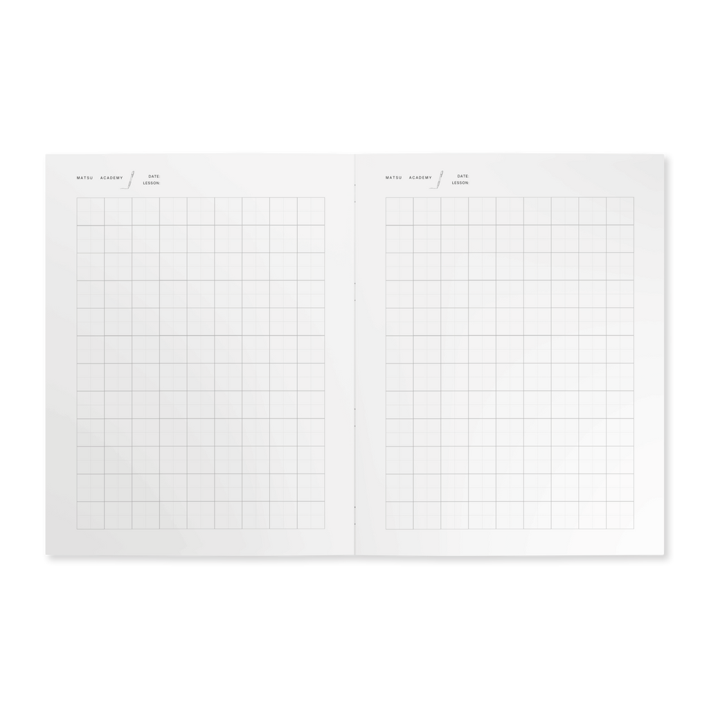 MATSU ACADEMY GRID WORKBOOK (LIME KOI)