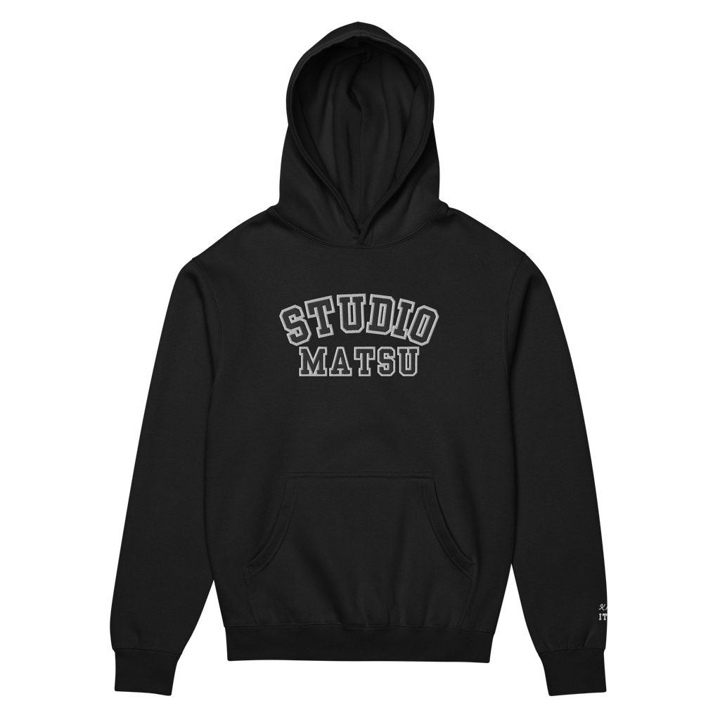 STUDIO MATSU VARSITY HOODIE (BLACK)