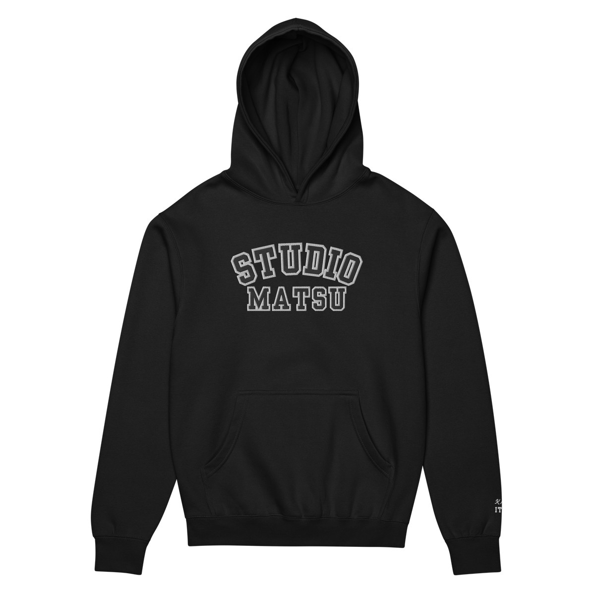 STUDIO MATSU VARSITY HOODIE (BLACK)