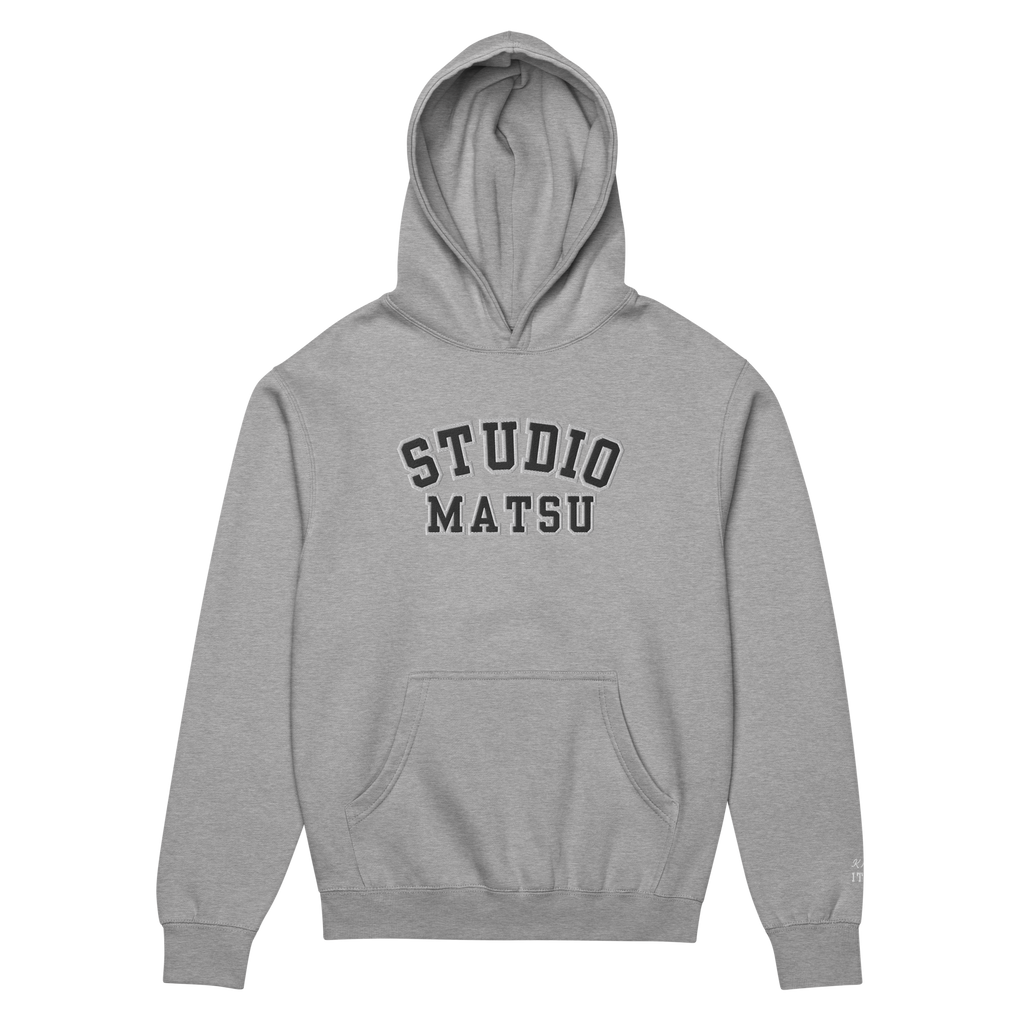 STUDIO MATSU VARSITY HOODIE (GREY)