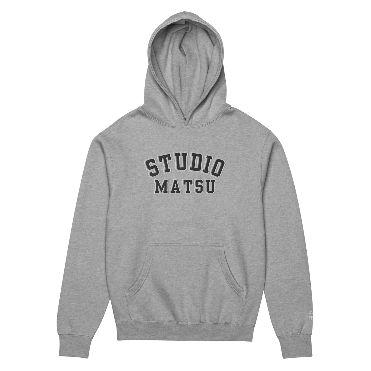 STUDIO MATSU VARSITY HOODIE (GREY)