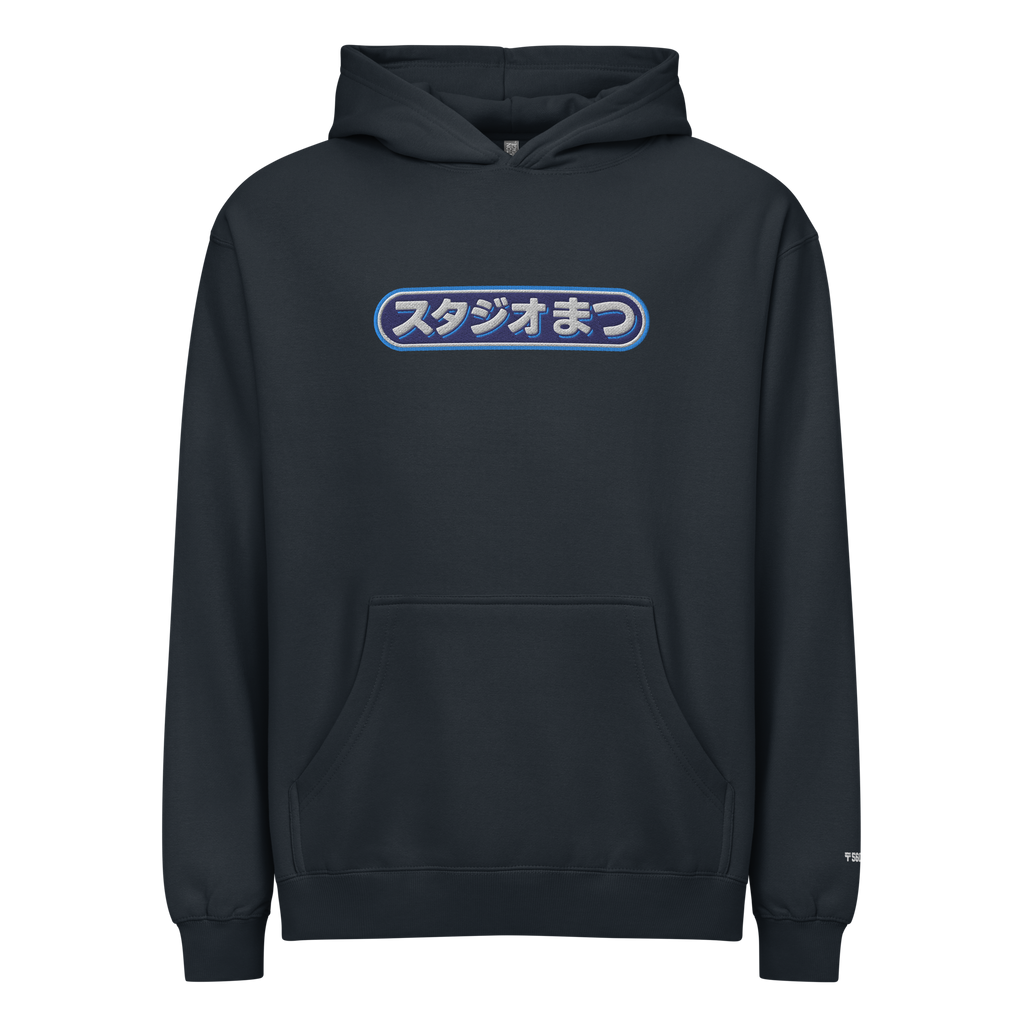 STUDIO MATSU KANA HOODIE (NAVY)