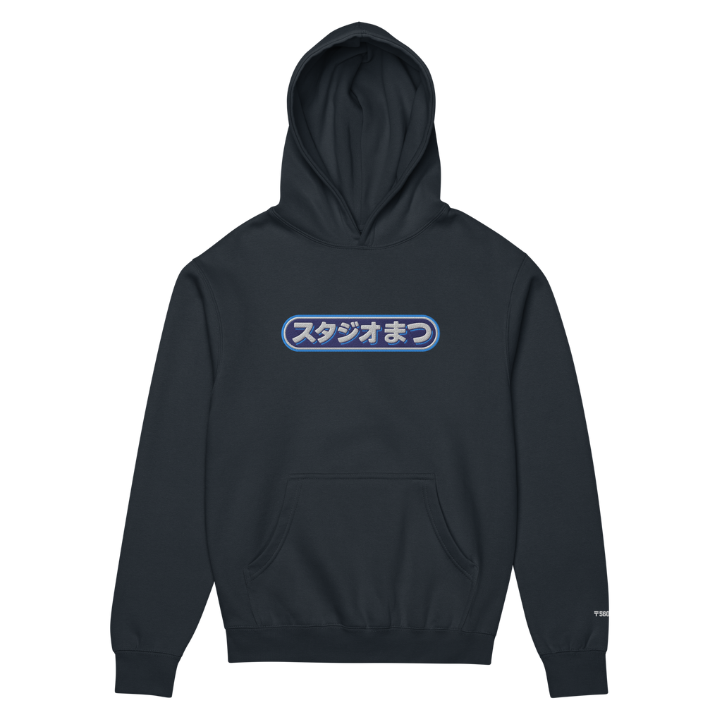 STUDIO MATSU KANA HOODIE (NAVY)
