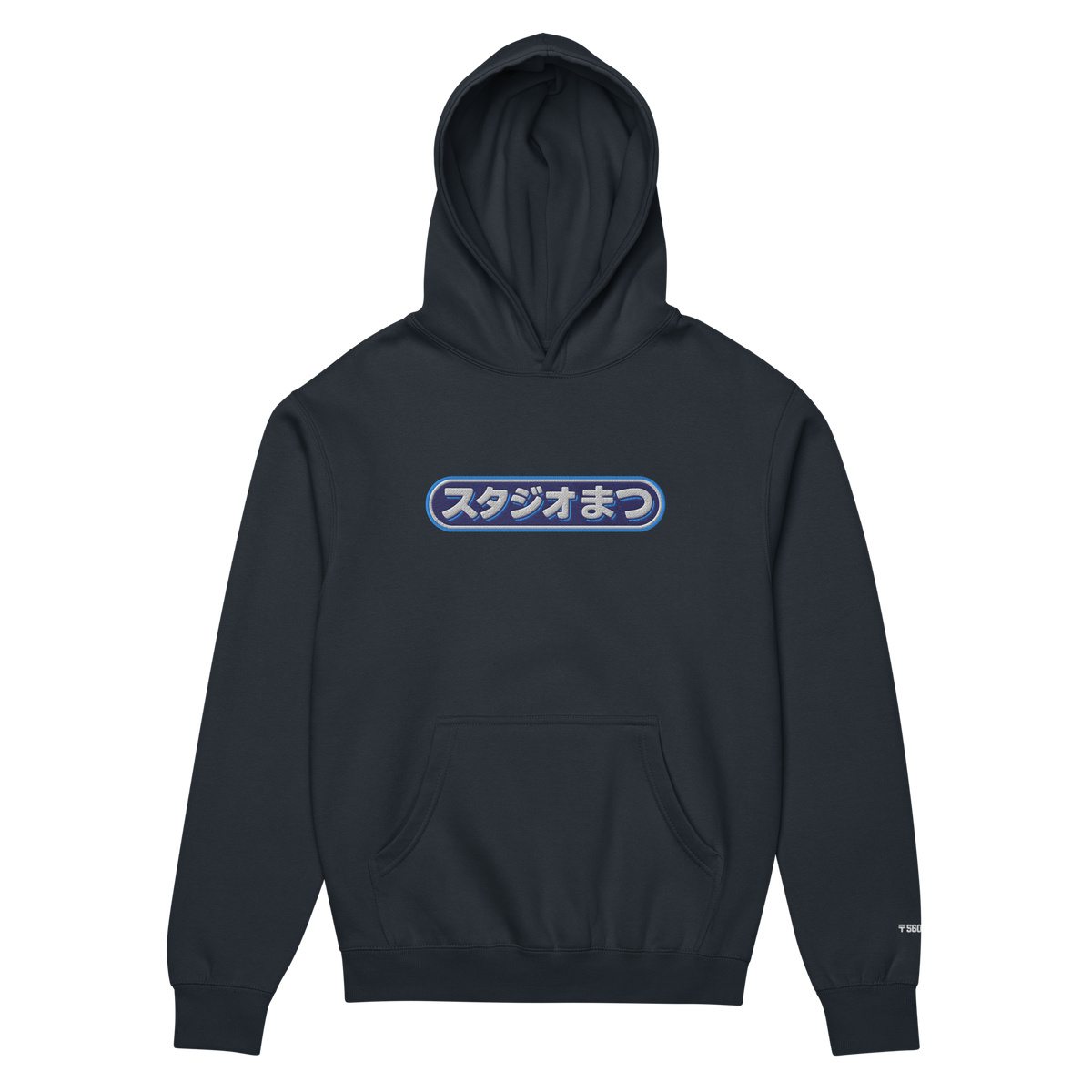 STUDIO MATSU KANA HOODIE (NAVY)