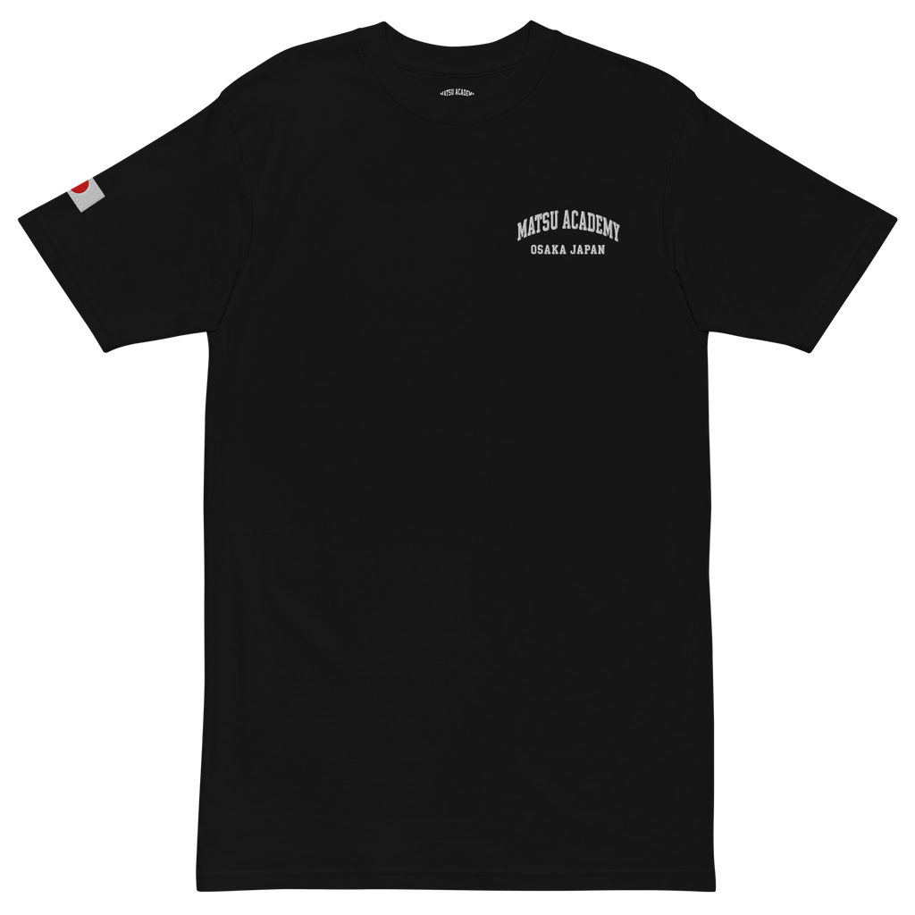 MATSU ACADEMY VARSITY TEE (BLACK)
